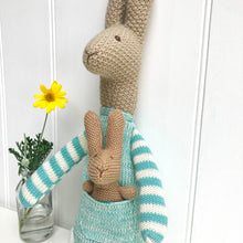 Knitted Kangaroo Mummy Toy