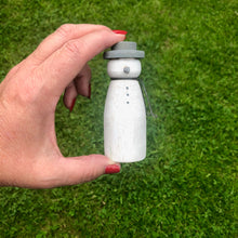 Wooden Christmas Snowman Family