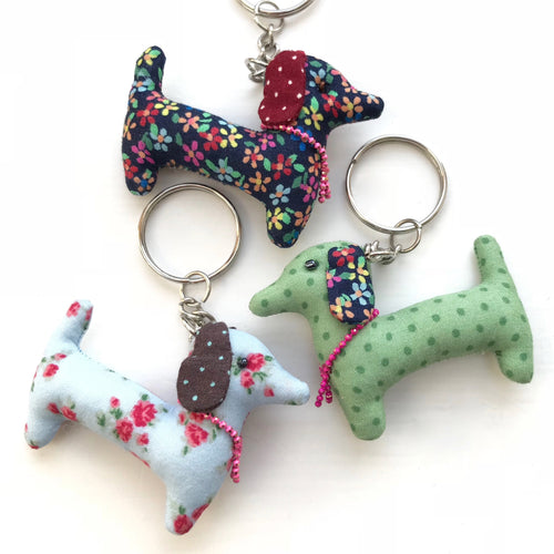 Dachshund Keyring