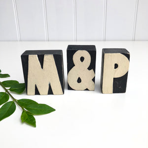 Wooden Alphabet Letter Block