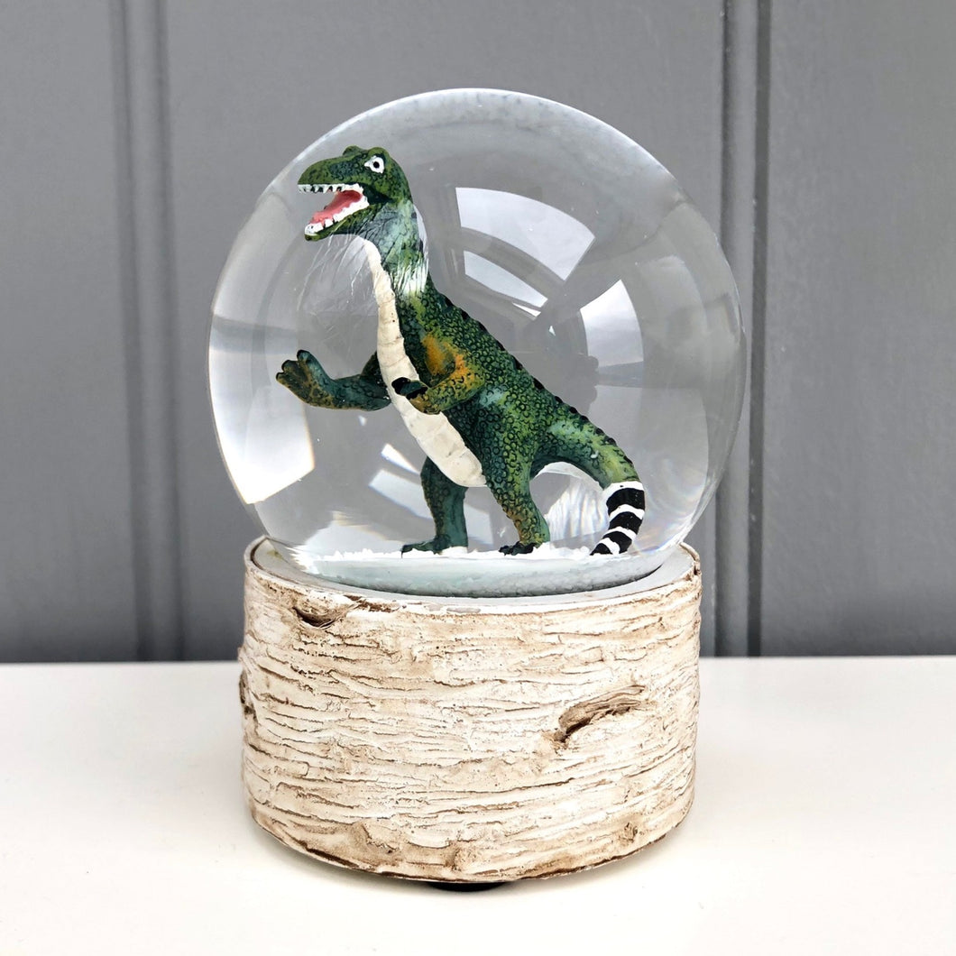 Dinosaur Snow Globe