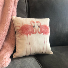 Personalised Pink Flamingo Cushion