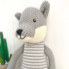 Knitted Fox Soft Toy