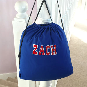 PE Sports Cotton Kit Bag for School