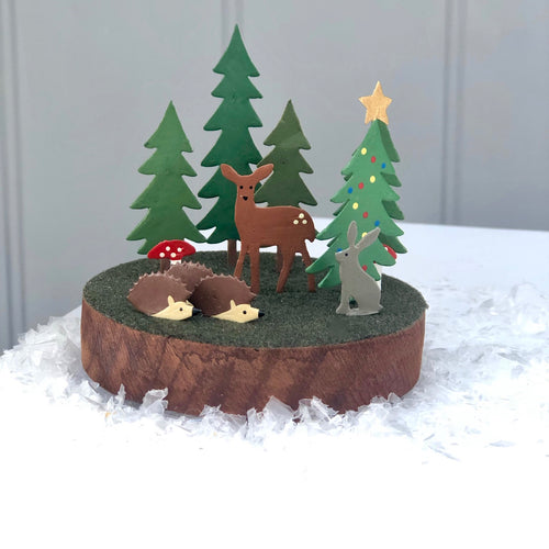 Christmas Woodland Scene