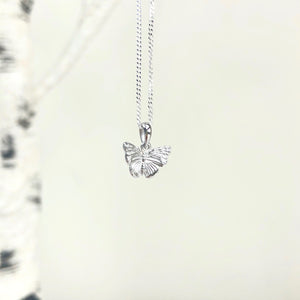 Sterling Silver Dainty Butterfly Necklace