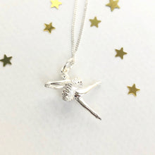 Sterling Silver Dancing Ballerina Necklace