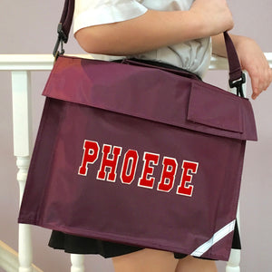 Personalised School Bag Varsity Name