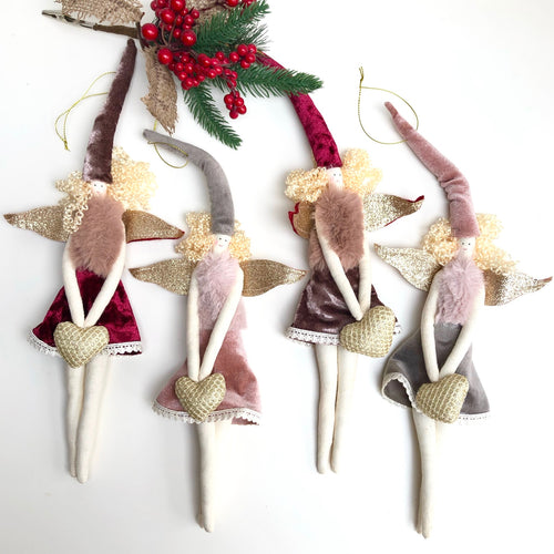 Christmas Hanging Woodland Fairy