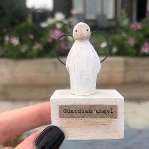 Little Wooden Guardian Angel