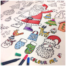 Colour in Personalised Christmas Sack