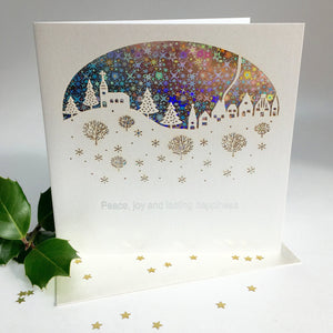 Christmas Card Peace and Joy