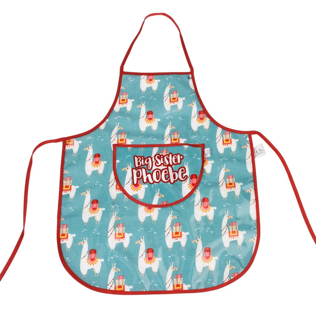 Sibling Children's Personalised Apron