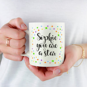 Personalised You Are A Star Mug
