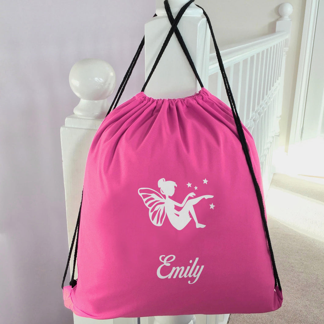Personalised School PE Bag Fairy