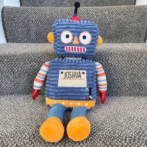 Personalised Robot Soft Toy