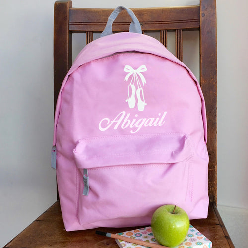 Personalised Ballet Backpack (Vinyl) with ANY NAME