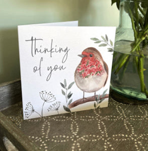 Christmas Robin Card