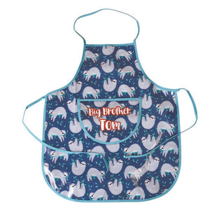 Sibling Children's Personalised Apron