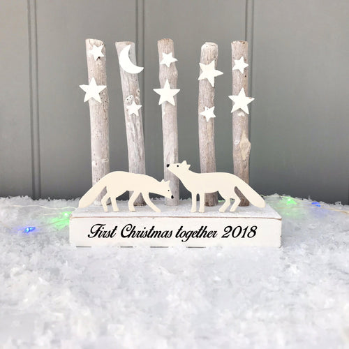 Personalised First Christmas Together Decoration