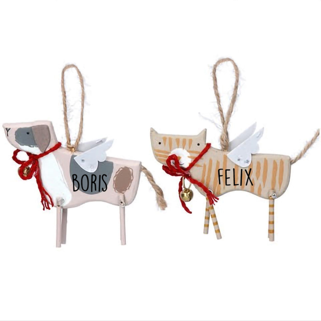 Christmas Personalised Pet Decoration
