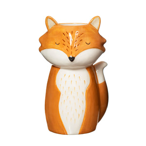 Ceramic Fox Vase