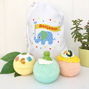 Toy And Bath Bomb Set