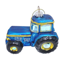 Hanging Christmas Tractor Decoration