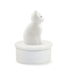 Porcelain Keepsake Box Cat