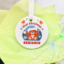 Baby's First Christmas Ceramic Decoration