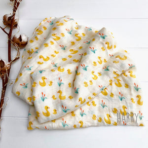 Baby Personalised Swaddle Blanket