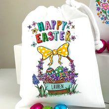 Personalised Easter Gift Bag With Eggs