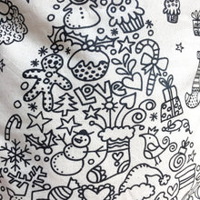 Colour in Personalised Christmas Sack