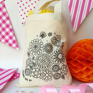 Flowers Colour In Party Bag