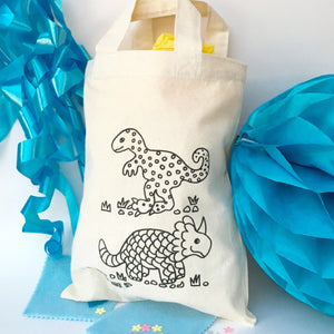 Dinosaur Colour In Party Bag