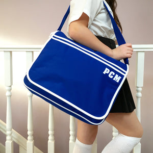Personalised Retro School Messenger Bag