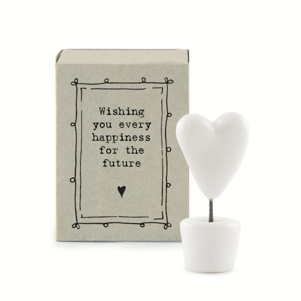 Letterbox Porcelain Future Happiness Keepsake