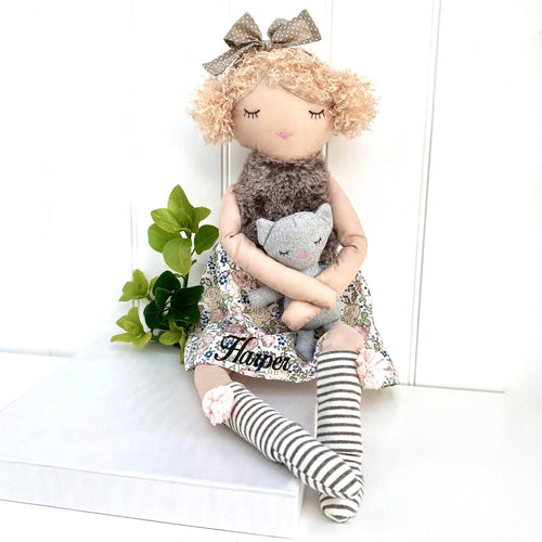 Personalised Princess Soft Toy