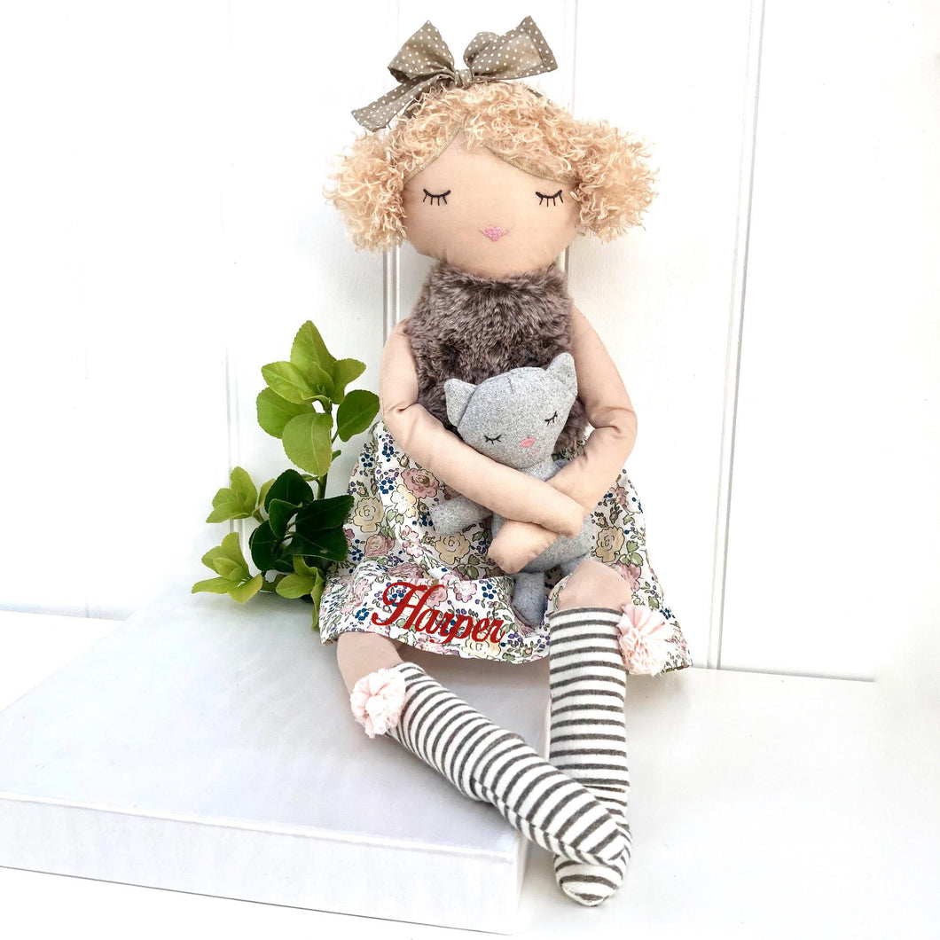 Personalised Princess Soft Toy