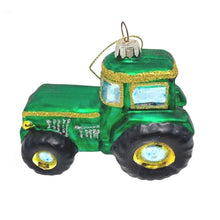 Hanging Christmas Tractor Decoration