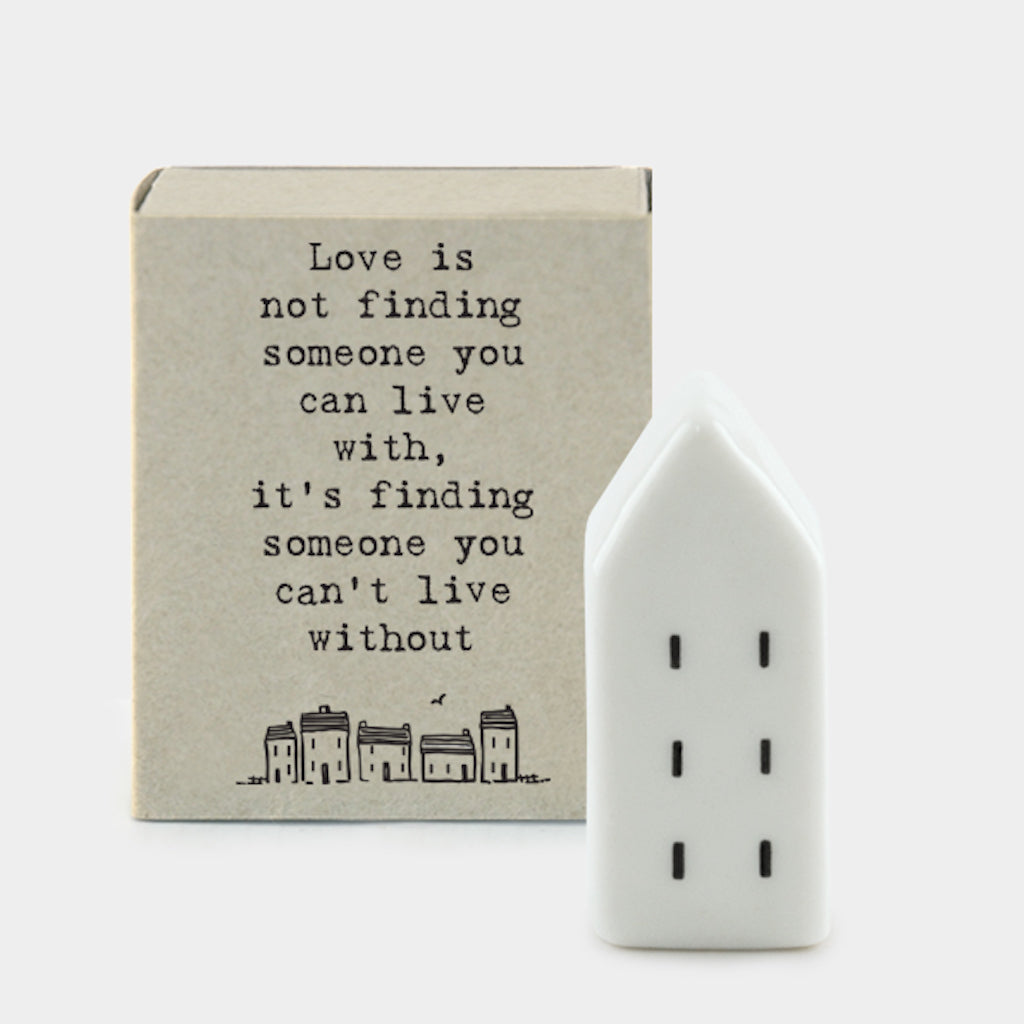 Love Is ..Porcelain Letterbox Gift