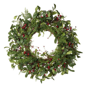 Large Red Berry Wreath