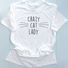 Crazy Cat Lady Personalised T Shirt