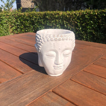 White Buddha Pot