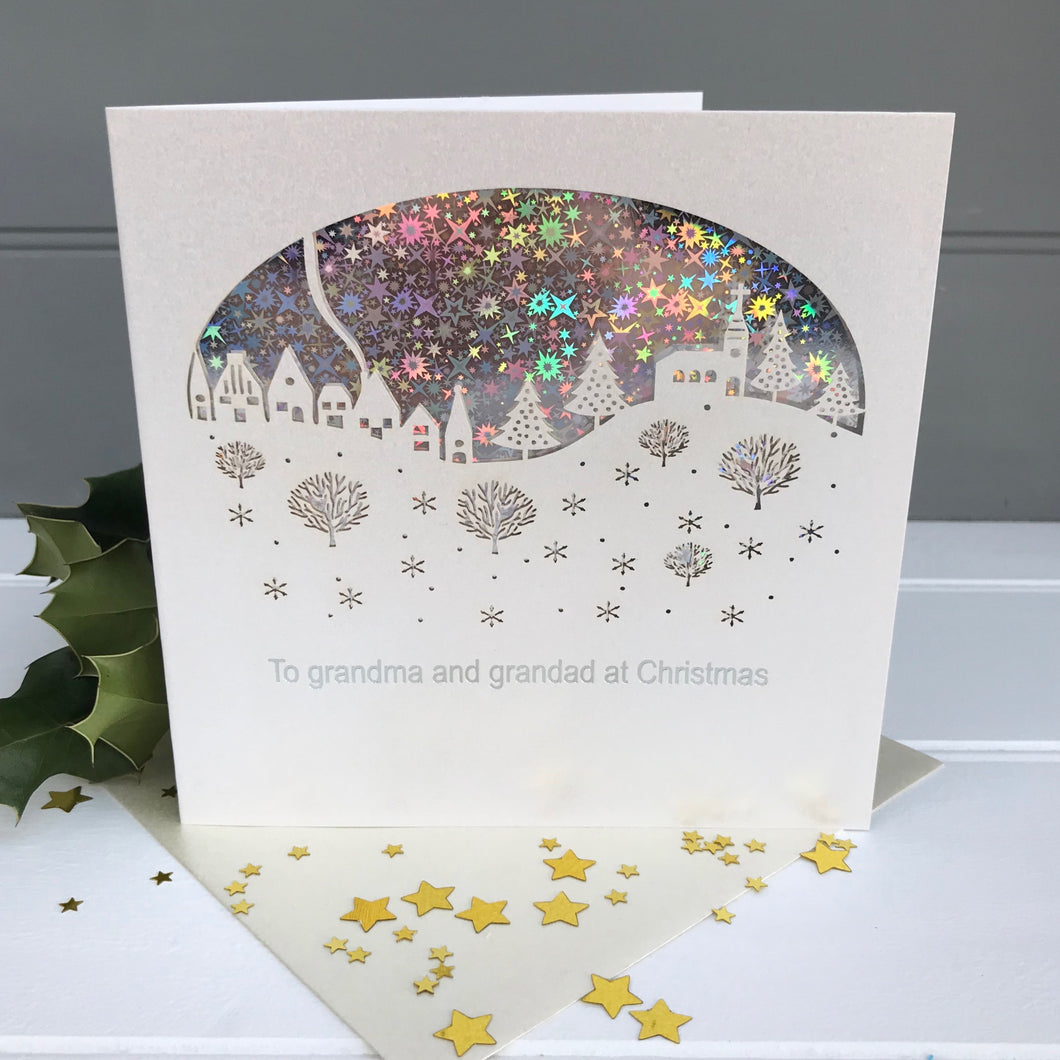 Christmas Card To Grandma and Grandad