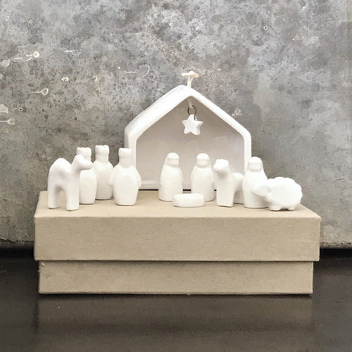 Porcelain Christmas Nativity