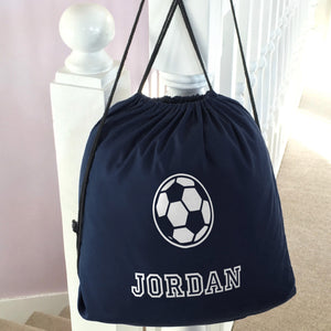 Personalised School PE Bag Football