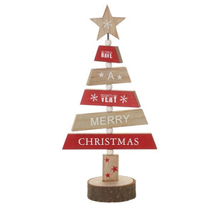 Small Wooden Christmas Tree