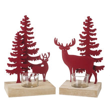 Red Stag T Light Holder