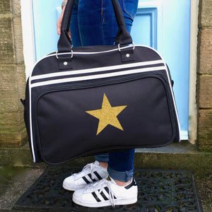 Glitter Star Weekender Bag